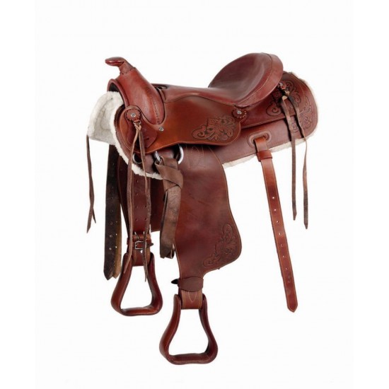 Sella monta western per cavallo NATOWA equitazione americana 