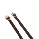 LACCIOLINI PER SPERONI IN CUOIO CON FIBBIA ROSE GOLD EQUESTRO Ideati per tutti i cavalieri specializzati in monta inglese. Garantiscono un’ottima performance sia durante l’allenamento che in gara.