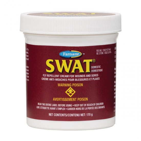 SWAT ROSA FARNAM 170gr insettorepellente in crema rosa per cavalli per lezioni cutanee