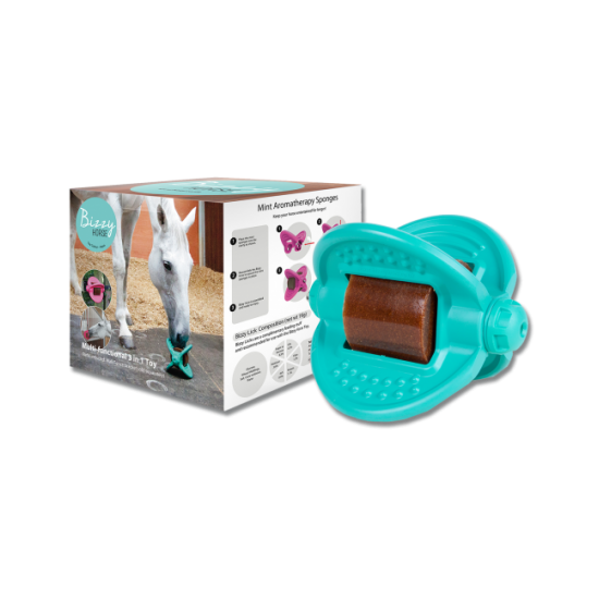 BIZZY BALL PER LECCALECCA CAVALLI con alette brevettate e innovative spugne per aromaterapia con olio essenziale