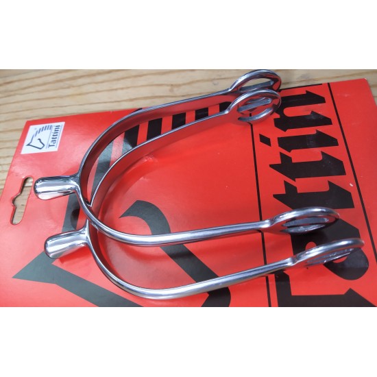 SPERONI GOCCIA MONTA INGLESE IN ACCIAIO INOX VARIE MISURE TATTINI