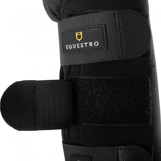 PROTEZIONI DA BOX SOTTOFASCE E PARACOLPI CAVALLO STABLE BOOTS IN NEOPRENE perfetti per il buon recupero del cavallo dopo l'allenamento, ideali anche per proteggere gli arti durante i trasporti.