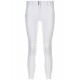 Pantaloni equitazione monta inglese donna Sarm Hippique microfibra e grip ginocchio