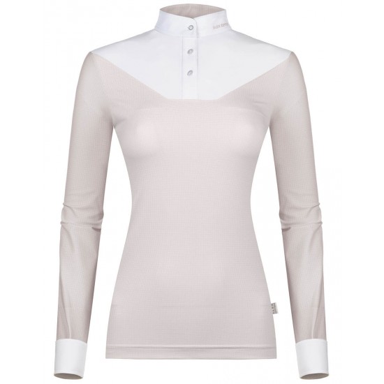 MAGLIA DA GARA TECNICA DONNA SARM HIPPIQUE  AMBRA IN MICROFIBRA UV