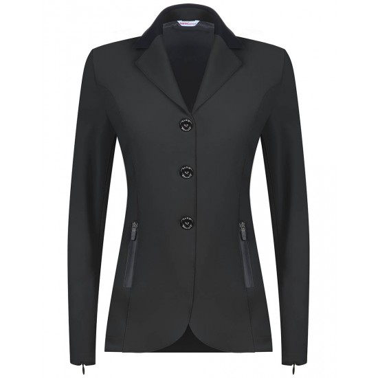 Giacca Gara EQUITAZIONE MONTA INGLESE DONNA Cindy 01J Sarm Hippique TESSUTO TECNICO