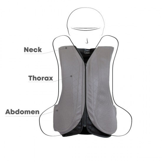 AIRBAG BUSTINO PROTETTIVO EAB LIGHT S180M EQUIAIRBAG® UNISEX 