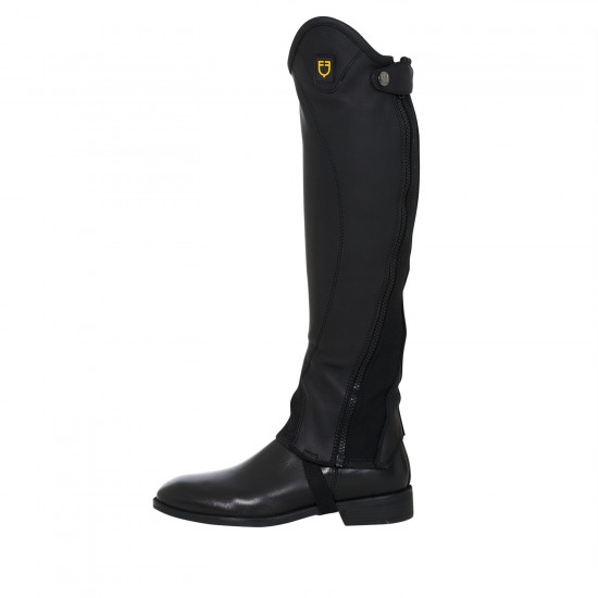  GAMBALI EQUITAZIONE EQUESTRO GHETTE UNISEX IN MORBIDO CUOIO CON CERNIERA LATERALE
