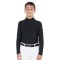MAGLIA EQUITAZIONE COLLETTO COREANA BASE LAYER BAMBINO DA ALLENAMENTO IN TESSUTO TECNICO