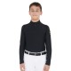 MAGLIA EQUITAZIONE COLLETTO COREANA BASE LAYER BAMBINO DA ALLENAMENTO IN TESSUTO TECNICO