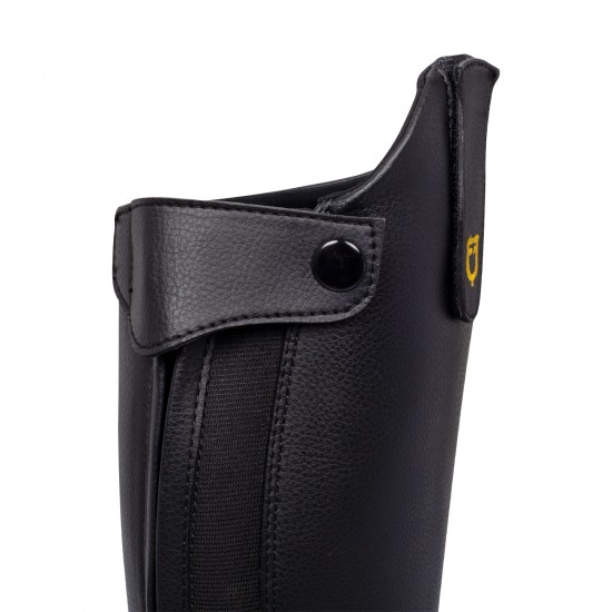 STIVALI CUOIO UNISEX CON PATCH REMOVIBILE EQUESTRO 