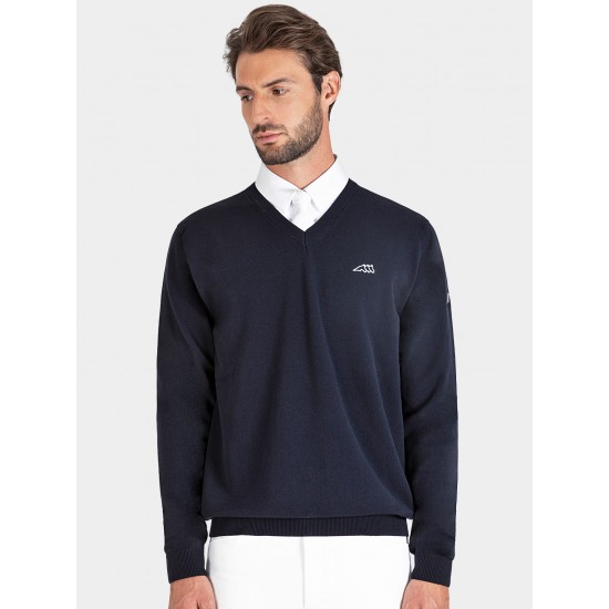 PULLOVER EQUITAZIONE MONTA INGLESE EQUILINE UOMO EDEC