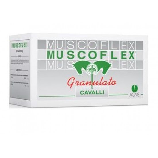 Integratore per Acido Lattico cavallo Muscoflex Granulato 40bust 25g acme 