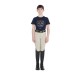 T-shirt equitazione monta inglese bimba Equestro in tessuto traspirante horse+saddle+boots cotone 2022