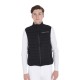 GILET EQUESTRO UOMO EQUITAZIONE MONTA INGLESE TECNICO COMODO E TRASPIRANTE LEGGERO PIUMINO ANTERIORE CON LATERALI LEGGERI IN TESSUTO INPERMEABILE
