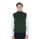 GILET EQUESTRO UOMO EQUITAZIONE MONTA INGLESE TECNICO COMODO E TRASPIRANTE LEGGERO PIUMINO ANTERIORE CON LATERALI LEGGERI IN TESSUTO INPERMEABILE