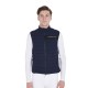 GILET EQUESTRO UOMO EQUITAZIONE MONTA INGLESE TECNICO COMODO E TRASPIRANTE LEGGERO PIUMINO ANTERIORE CON LATERALI LEGGERI IN TESSUTO INPERMEABILE
