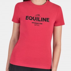 T-SHIRT EQUILINE CONTEMPORARY DONNA CON LOGO 3D CHLOEC