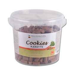 Biscotti per cavalli vari gusti Secchio Da 3 Kg