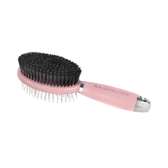 SPAZZOLA E PETTINE DOPPIA CON IMPUGNATURA GEL PER CRINIERA E CODA CAVALLO SCUDERIA E PULIZIA GROOMING