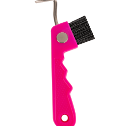 Curasnetta pulizia zoccoli cavallo Con Magnete da fissare al box o su altre superfici magnetiche. Lunghezza: 17,8 cm