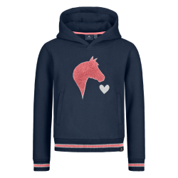 Felpa invernale calda con pile interno equitazione  Lucky Lea, Bambina