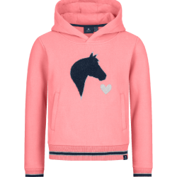 Felpa invernale calda con pile interno equitazione  Lucky Lea, Bambina