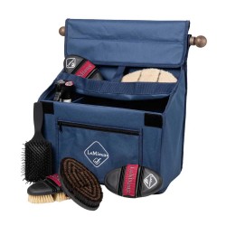 Borsa grooming con barra numerosi scompartimenti e tasca frontale con zip NERO