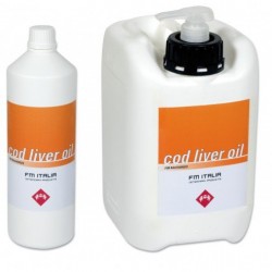 Olio di fegato di merluzzo per uso zootecnico 1l FM ITALIA COD LIVER OIL