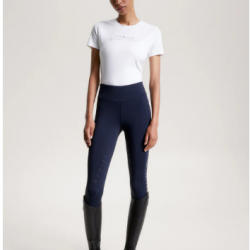 t-shirt equitazione cotone TOMMY HILFIGER Brooklyn  Allenamento Donna 