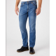 Jeans UOMO Wrangler regular monta Western Greensboro Medium Stretch in Bright Stroke soft luxe