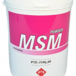 MSM Powder 600 gr  per la salute articolare, tendini, muscoli e zoccoli
