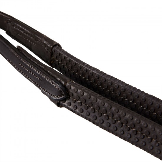 TESTIERA IN CUOIO EQUITAZIONE MONTA INGLESE EQUESTRO MODELLO DECO CON RICAMI 