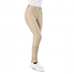 PANTALONI EQUITAZIONE MONTA INGLESE SARTORE EVO RAGAZZO IN TESSUTO TECNICO GRIP GINOCCHIO 