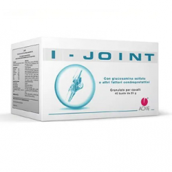 I JOINT Gran. Mang. Compl. 40 buste da 25 g Mangime complementare per cavalli Alto impatto sulle articolazioni per contribuire alla longevità atletica del cavallo.