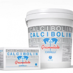 INTEGRATORE PER CAVALLI OSSA CON CALCIO Calcibolin Gran. Mang. Compl. 40 buste da 25 g 
