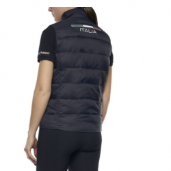 GILET PIUMINO SMANICATO bimbo/a  EQUITAZIONE CAVALLERIA TOSCANA X FISE MONTA INGLESE