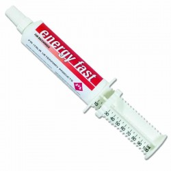 Siringa per cavalli sportivi energizzante 80 g. Energy Fast masc 