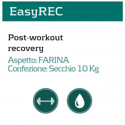 Easy REC CORTAL PER IL RECUPERO FISICO CON AMMINOACIDI, SALIMINERALI E ANTIOSSIDANTE 10KG. 