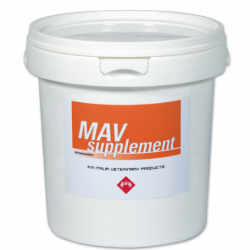 MAV SUPPLEMENT 6kg. mantenimento degli ottimali livelli di Minerali, Amminoacidi e Vitamine nei cavalli sportivi alimentati con diete di tipo tradizionale.