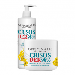 Crisos Der 98% OFFICINALIS freschezza e sollievo riparatore cute antiprurito per dermatiti 250ML 500ML