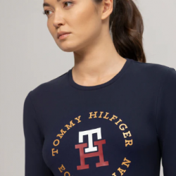 T-shirt equitazione Tommy Hilfiger Equestrian da allenamento con grafica Ohio