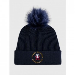 Berretto invernale donna Tommy Hilfiger con Pompon Beanie