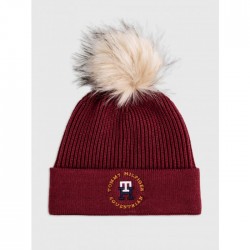 Berretto invernale donna Tommy Hilfiger con Pompon Beanie