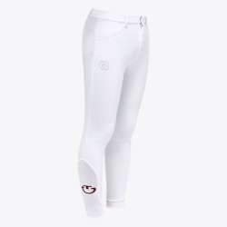 Pantaloni Cavalleria Toscana unisex da bambino jumping grip al ginocchio