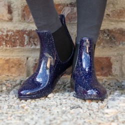 Stivaletti equitazione monta inglese BIMBI Sparkle Rosa Gomma WALDHAUSEN