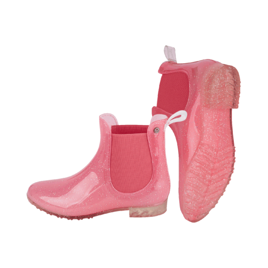 Stivaletti equitazione monta inglese BIMBI Sparkle Rosa Gomma WALDHAUSEN