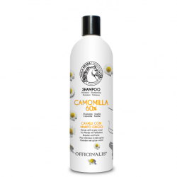 Shampoo Camomilla per cavalli con manto grigio Officinalis 500 ml