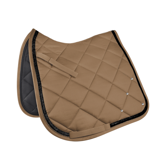 Sottosella per cavallo monta inglese salto ostacoli Competition Waldhausen rettangolare con brillantini e glitter