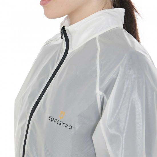IMPERMEABILE UNISEX EQUITAZIONE GIACCHETTO SOPRAGIACCA EQUESTRO ANTIVENTO E IDROREPELLENTE 