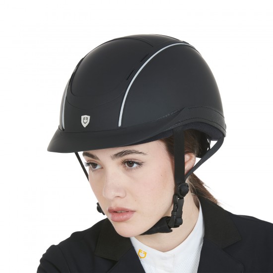 CASCO EQUITAZIONE ULTRA LIGHT MONTA INGLESE EQUESTRO MODELLO PHANTOM 